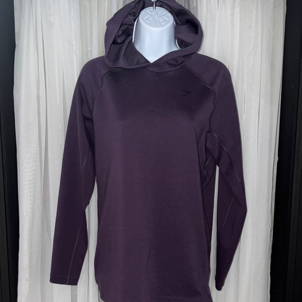 Gymshark Dark Purple Pullover- Sweatshirt